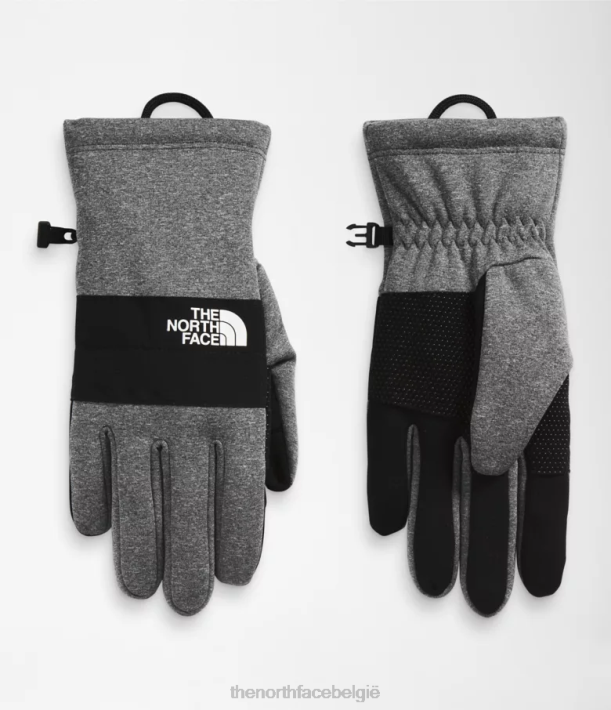accessoire 280T664 tnf middengrijs gemêleerd Sierra Etip handschoenen Heren The North Face