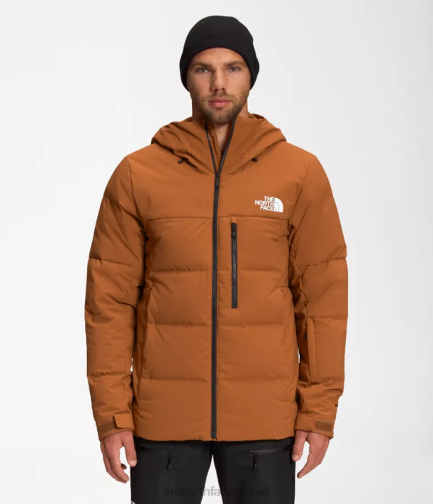 kleding 280T1035 leer bruin corefire donsjack Heren The North Face