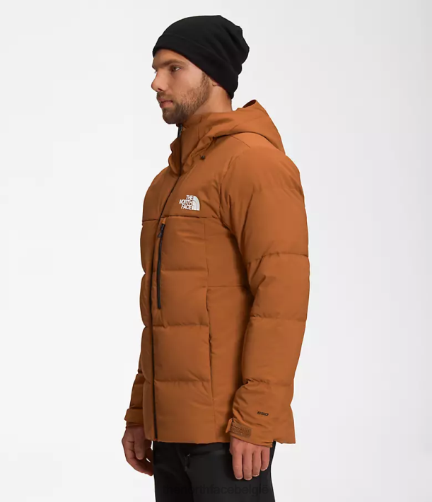 kleding 280T1035 leer bruin corefire donsjack Heren The North Face