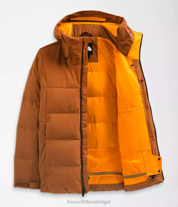 kleding 280T1035 leer bruin corefire donsjack Heren The North Face