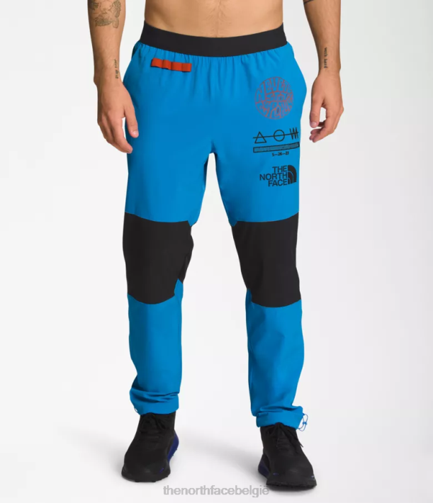 kleding 280T217 super sonisch blauw/tnf zwart trailwear okt-joggingbroek Heren The North Face