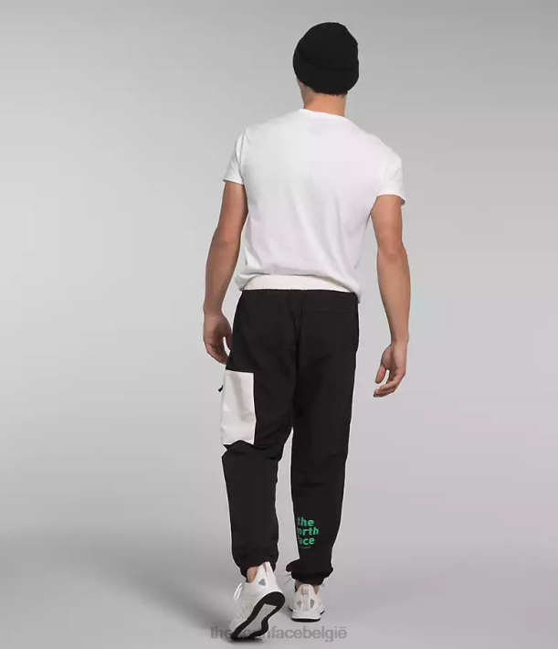 kleding 280T489 tnf zwart/gardenia wit Tnf nylon gemakkelijke broek Heren The North Face