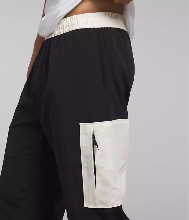 kleding 280T489 tnf zwart/gardenia wit Tnf nylon gemakkelijke broek Heren The North Face