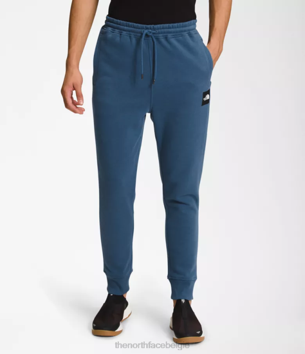 kleding 280T1039 schaduwblauw/tnf zwart box nse joggers Heren The North Face