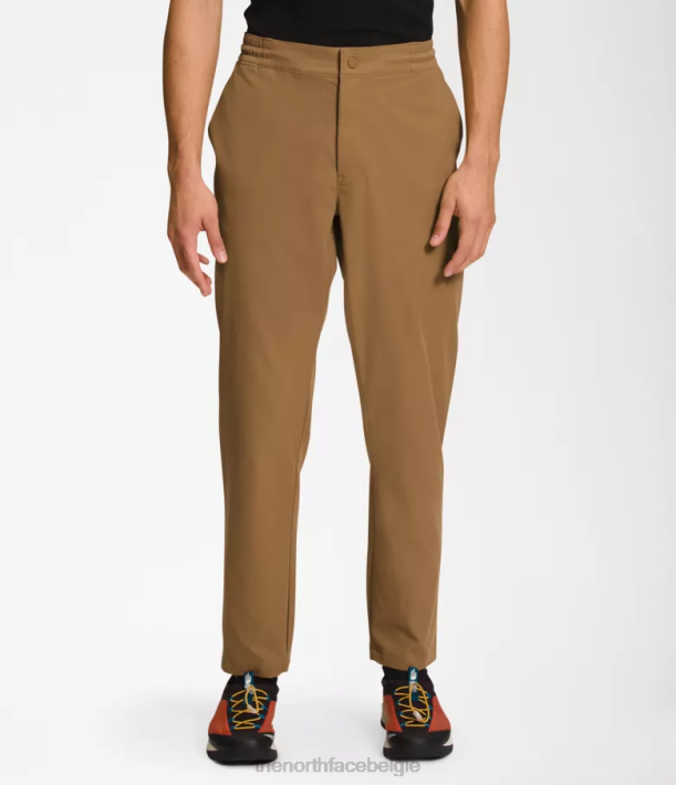 kleding 280T1215 bruikbaar bruin standaard taps toelopende broek Heren The North Face