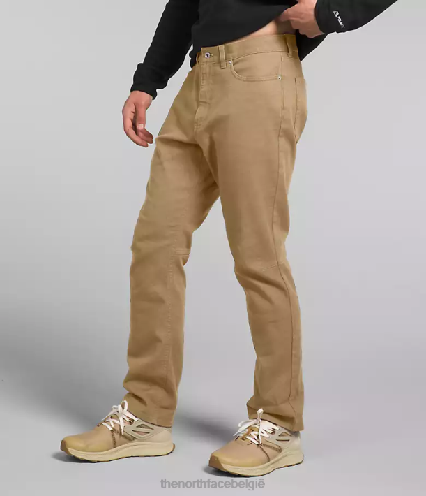 kleding 280T129 kaki steen veld5-pocketbroek Heren The North Face