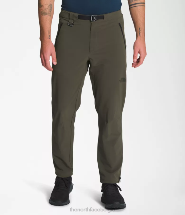 kleding 280T27 nieuw taupegroen Primaire professionele broek Heren The North Face