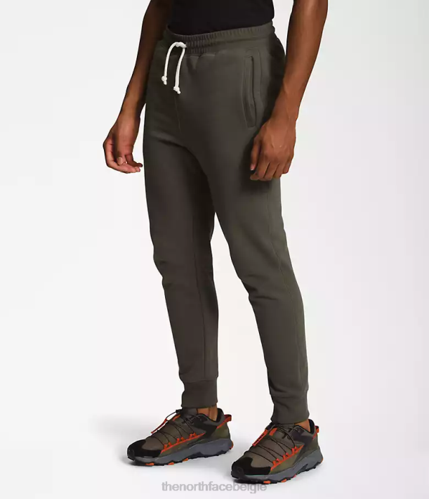 kleding 280T309 nieuw taupegroen Heritage patch-joggingbroek Heren The North Face