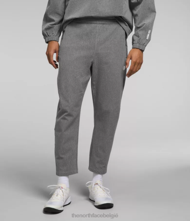 kleding 280T417 tnf middengrijs gemêleerd Tekware rasterbroek Heren The North Face