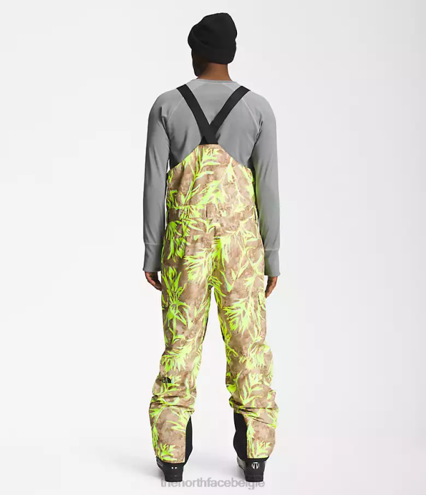 kleding 280T657 utility bruine verfkwastafdruk vrijheid slabbetjes Heren The North Face