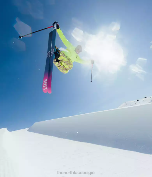 kleding 280T657 utility bruine verfkwastafdruk vrijheid slabbetjes Heren The North Face