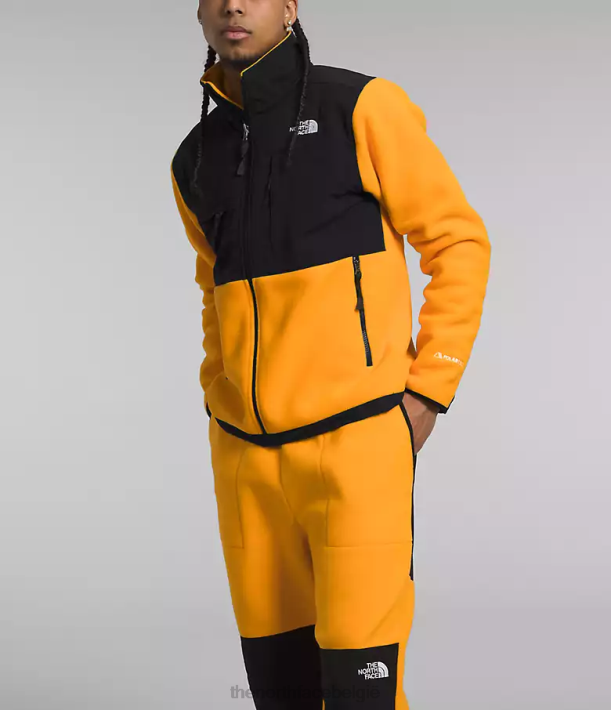 kleding 280T193 top goud/tnf zwart denali jas Heren The North Face