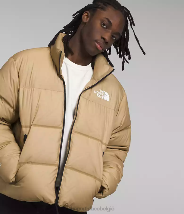 kleding 280T10 kaki steen rmst nuptse jas Heren The North Face