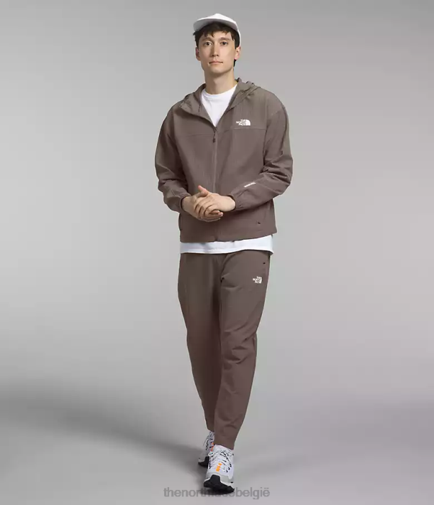 kleding 280T832 valk bruin Tekware grid-hoodie Heren The North Face