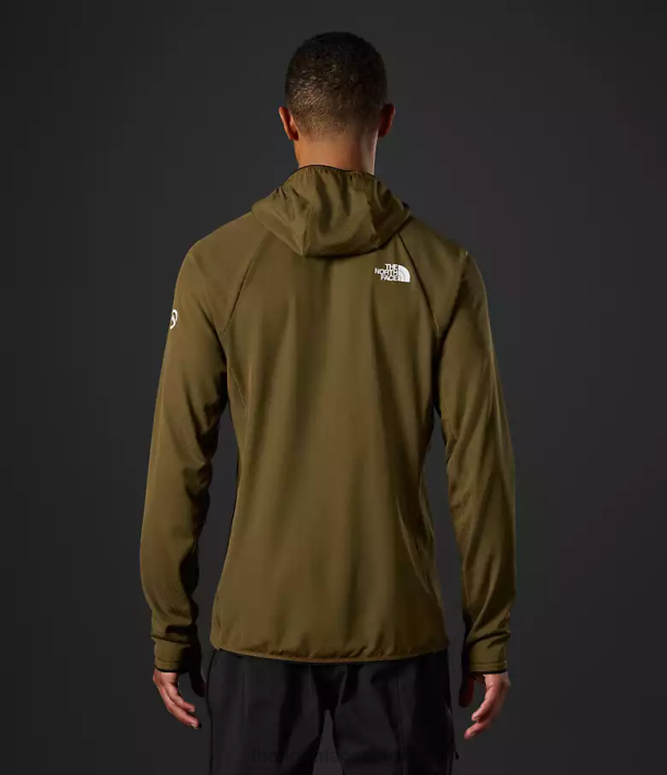 kleding 280T348 militaire olijf Summit-serie futurefleece lt pullover-hoodie Heren The North Face