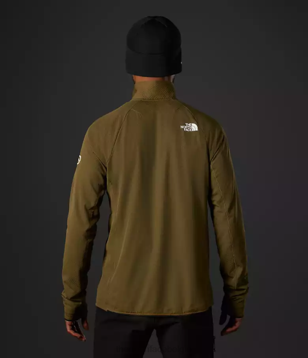 kleding 280T351 militaire olijf Summit-serie futurefleece lt-zip Heren The North Face