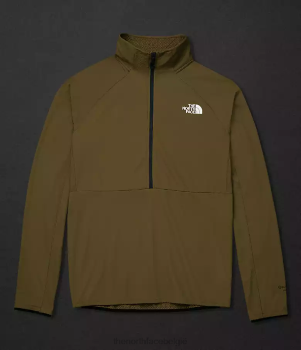 kleding 280T351 militaire olijf Summit-serie futurefleece lt-zip Heren The North Face