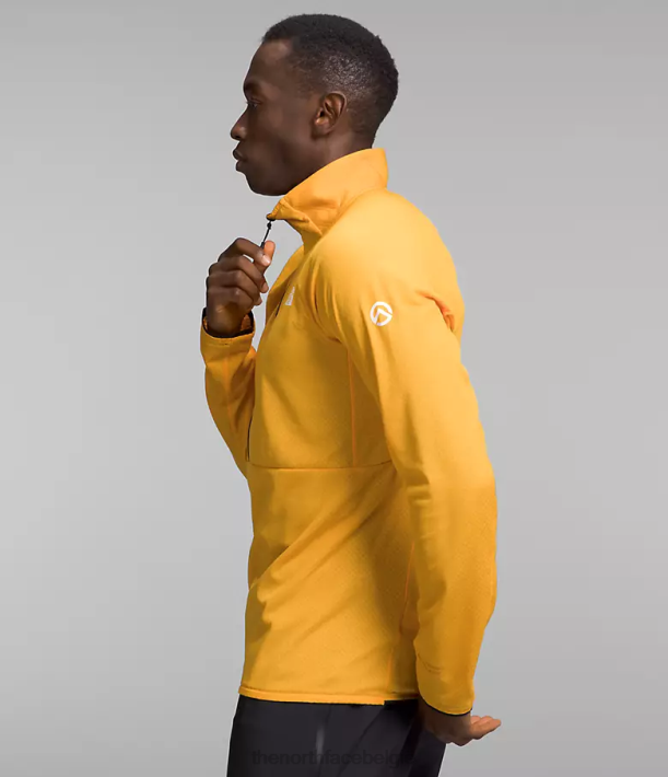 kleding 280T354 top goud Summit-serie futurefleece lt-zip Heren The North Face