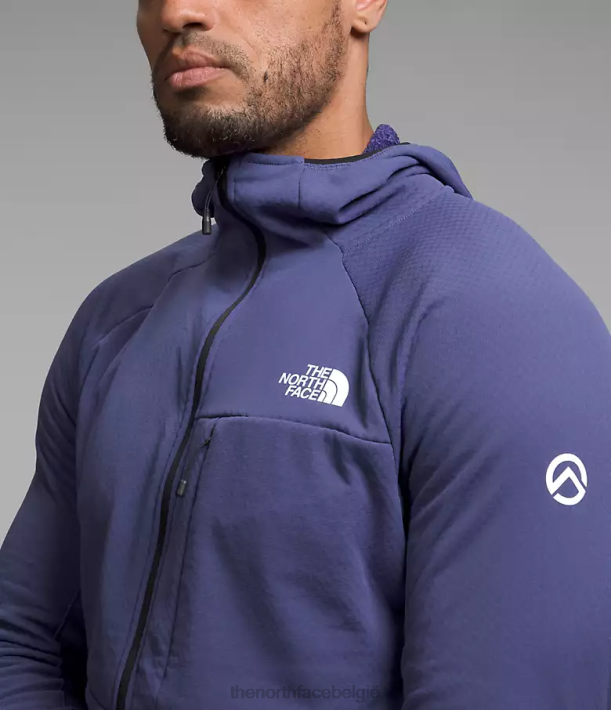 kleding 280T405 grot blauw Summit-serie futurefleece hoodie met volledige ritssluiting Heren The North Face
