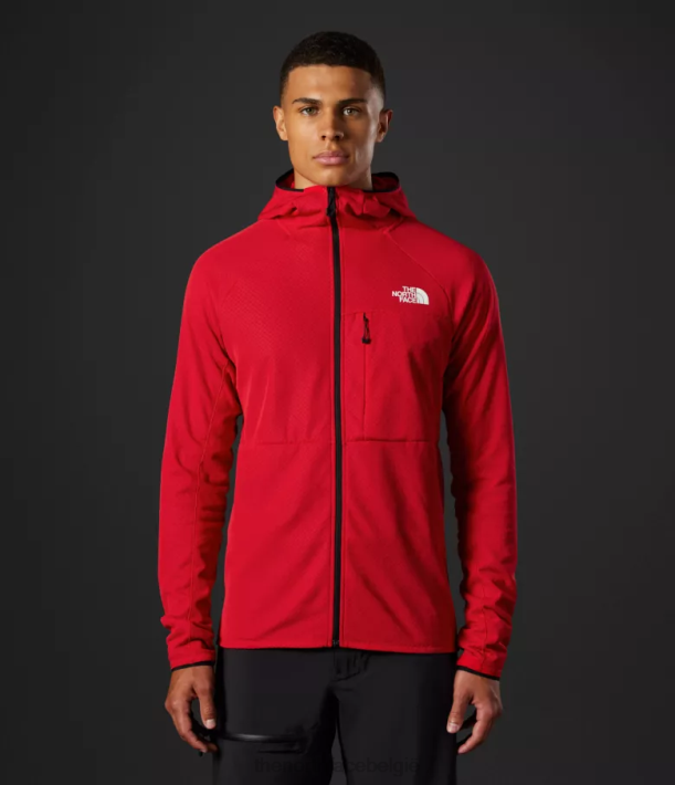 kleding 280T406 tnf rood Summit-serie futurefleece hoodie met volledige ritssluiting Heren The North Face