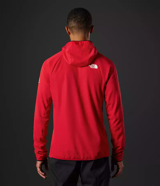 kleding 280T406 tnf rood Summit-serie futurefleece hoodie met volledige ritssluiting Heren The North Face