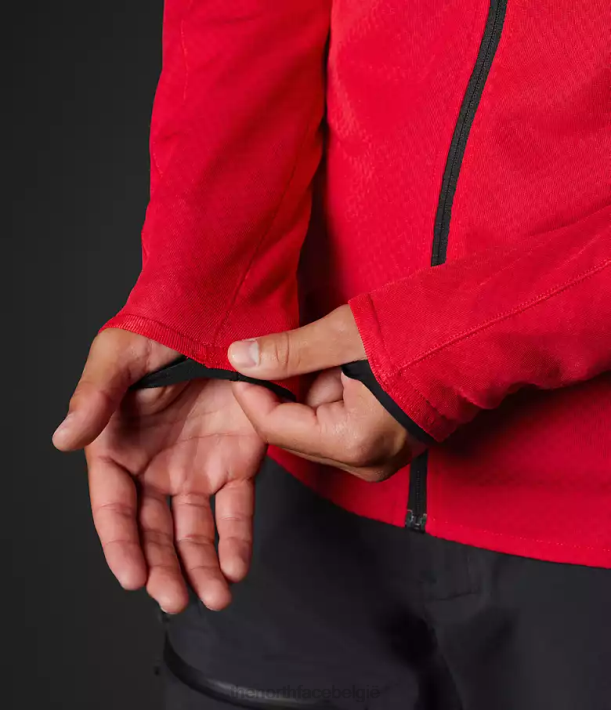 kleding 280T406 tnf rood Summit-serie futurefleece hoodie met volledige ritssluiting Heren The North Face