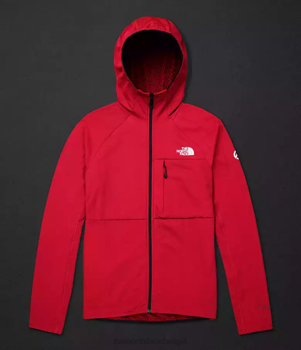 kleding 280T406 tnf rood Summit-serie futurefleece hoodie met volledige ritssluiting Heren The North Face