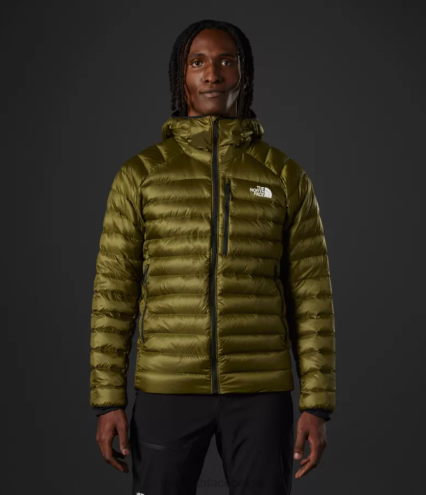 kleding 280T917 militaire olijf Summit-serie Breithorn hoodie Heren The North Face