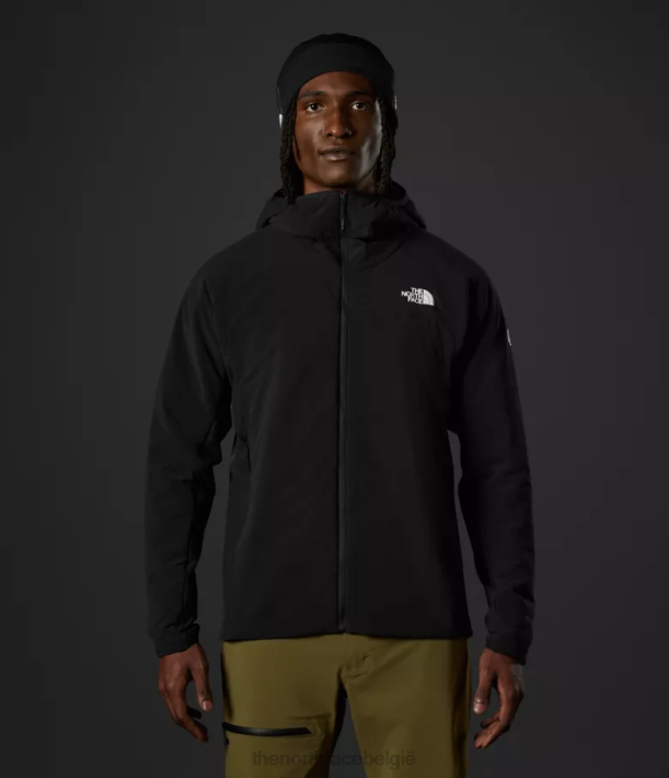 kleding 280T950 tn zwart Summit-serie casaval hybride hoodie Heren The North Face