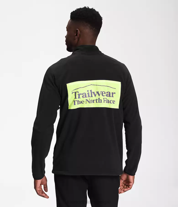 kleding 280T650 tnf zwart/led geel trailwear fantasie ridge-zip Heren The North Face