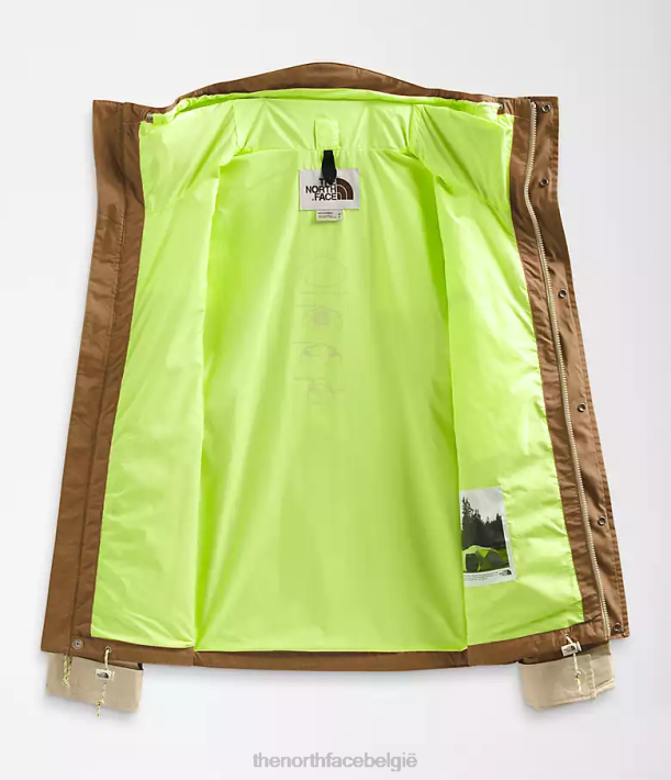 kleding 280T204 nutsbruin/grind 86 low-fi hi-tek bergjas Heren The North Face