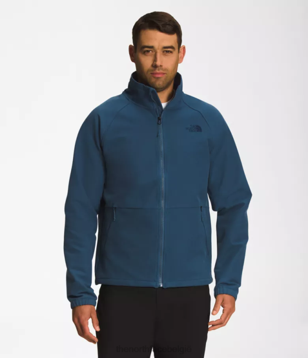 kleding 280T481 schaduwblauwe donkere heide Camden softshell-jack Heren The North Face