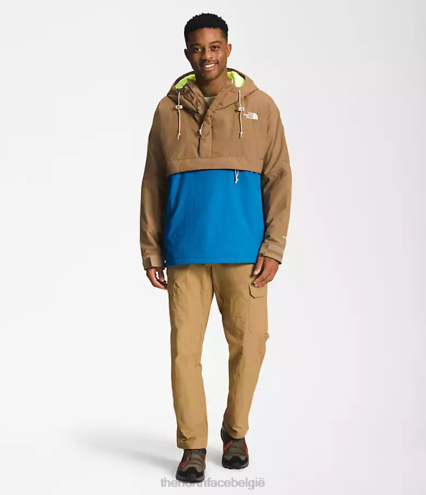kleding 280T702 nutsbruin/super sonisch blauw 78 low-fi hi-tek windjammer Heren The North Face