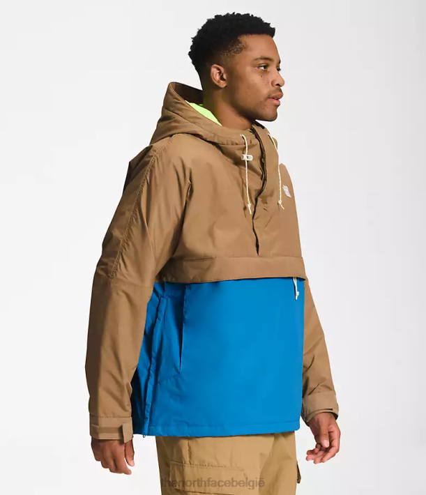 kleding 280T702 nutsbruin/super sonisch blauw 78 low-fi hi-tek windjammer Heren The North Face