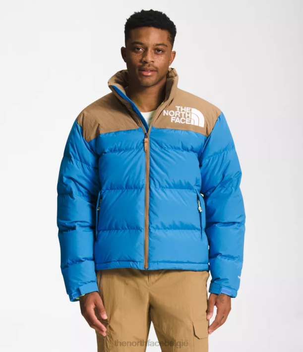 kleding 280T828 super sonisch blauw/utiliteitsbruin 92 low-fi hi-tek-nuptse Heren The North Face