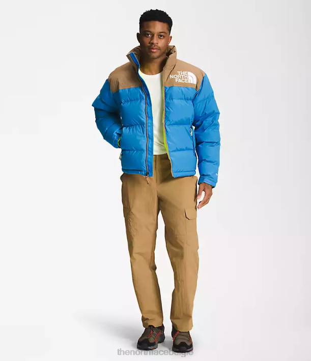 kleding 280T828 super sonisch blauw/utiliteitsbruin 92 low-fi hi-tek-nuptse Heren The North Face