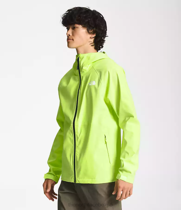 kleding 280T870 geel geleid stretchjack van valle vista Heren The North Face