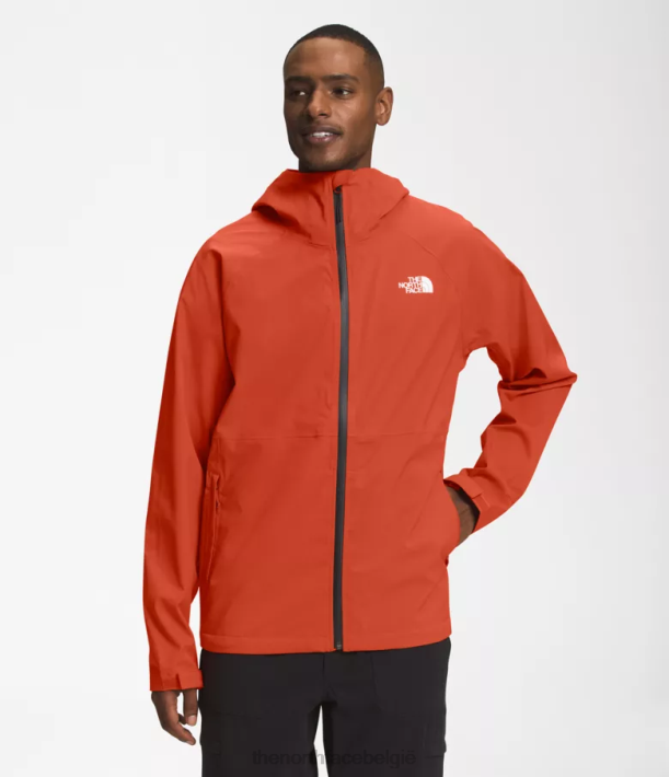 kleding 280T872 verroest brons stretchjack van valle vista Heren The North Face