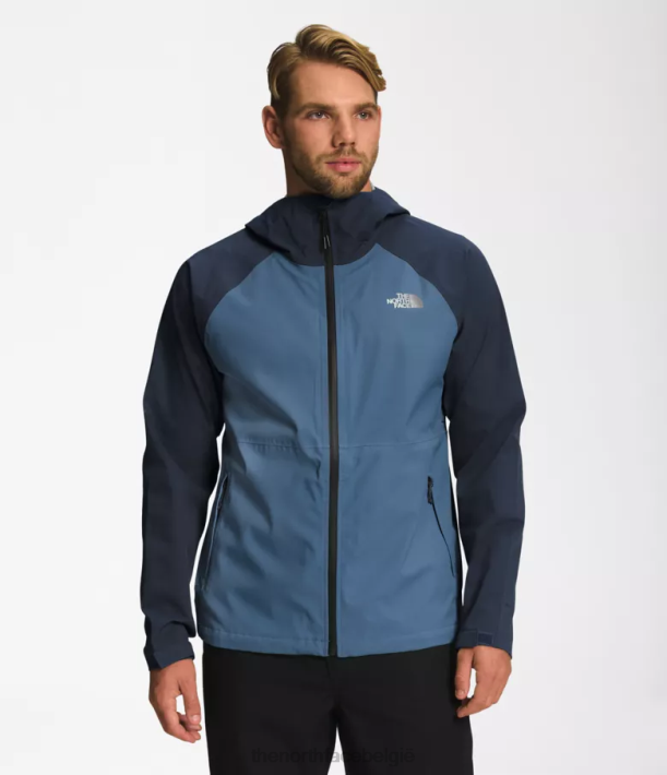 kleding 280T874 top marine/schaduwblauw stretchjack van valle vista Heren The North Face
