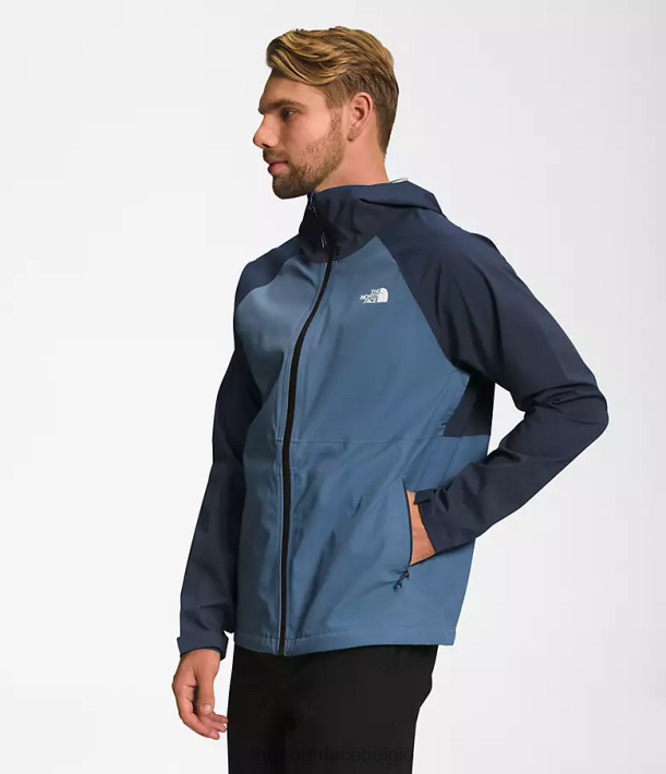 kleding 280T874 top marine/schaduwblauw stretchjack van valle vista Heren The North Face