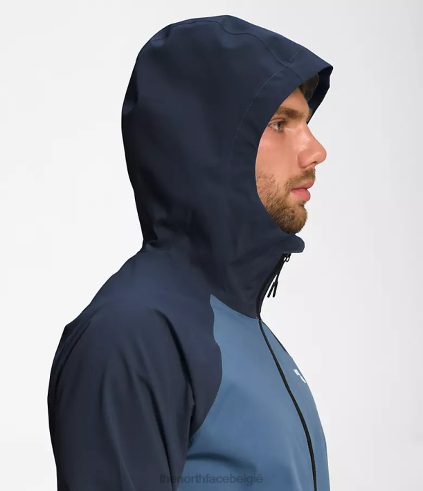 kleding 280T874 top marine/schaduwblauw stretchjack van valle vista Heren The North Face