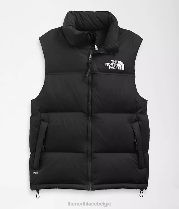 kleding 280T288 gerecycled tnf zwart Retro nuptse-vest uit 1996 Heren The North Face