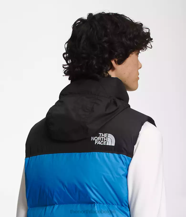kleding 280T289 super sonisch blauw Retro nuptse-vest uit 1996 Heren The North Face