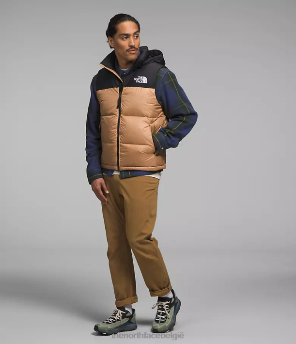 kleding 280T291 amandelboter Retro nuptse-vest uit 1996 Heren The North Face