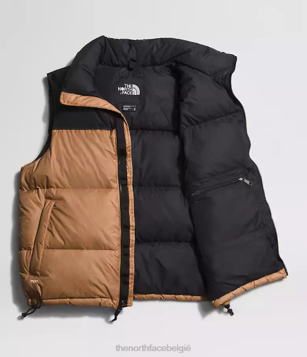 kleding 280T291 amandelboter Retro nuptse-vest uit 1996 Heren The North Face