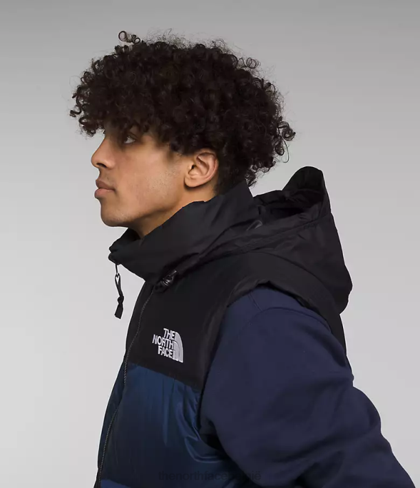 kleding 280T292 top marine/tnf zwart Retro nuptse-vest uit 1996 Heren The North Face