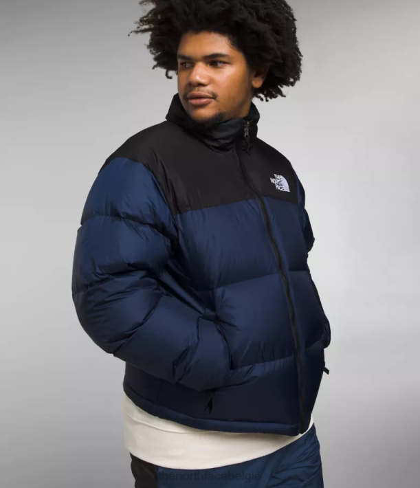 kleding 280T473 top marine/tnf zwart Retro nuptse jasje uit 1996 Heren The North Face