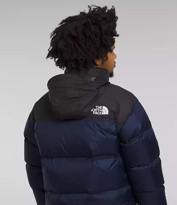 kleding 280T473 top marine/tnf zwart Retro nuptse jasje uit 1996 Heren The North Face