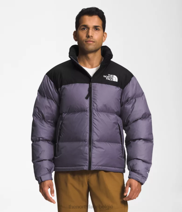 kleding 280T474 maanleisteen/tnf zwart Retro nuptse jasje uit 1996 Heren The North Face
