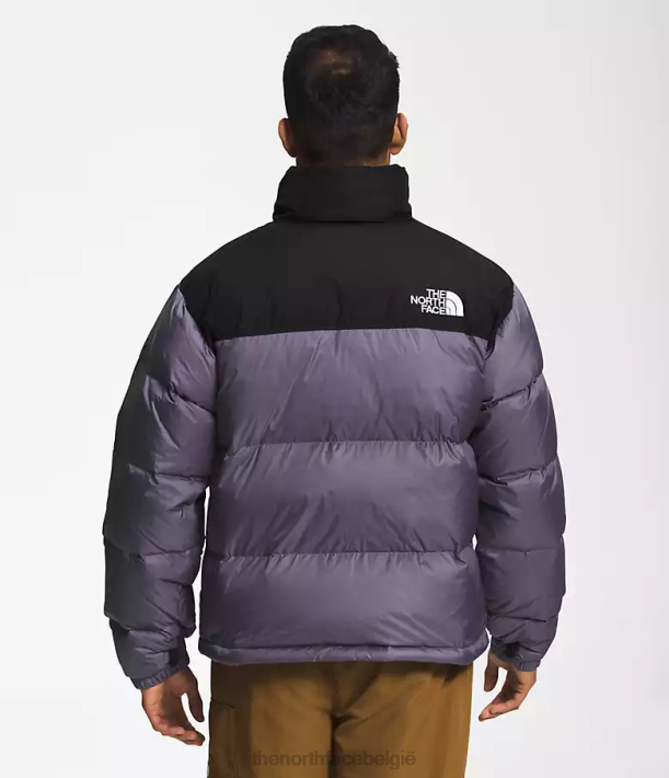 kleding 280T474 maanleisteen/tnf zwart Retro nuptse jasje uit 1996 Heren The North Face